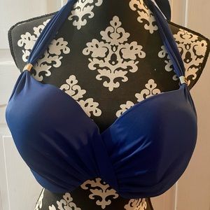 Victoria Secret swim top. Tie neck and back closure
